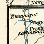 Volga River from Simbirsk to Syzran map, 1914 Preview 3
