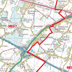 XYZ Postcode Sector Map (G93) - ME - Medway Preview 2