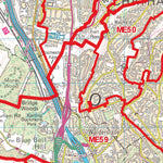 XYZ Postcode Sector Map (G93) - ME - Medway Preview 3