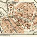 Kazan (Казань) city center map, 1914 Preview 1