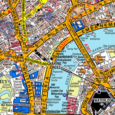 A-Z London Premier Map Preview 2