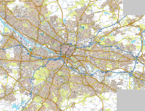 A-Z Glasgow Premier Map Preview 1