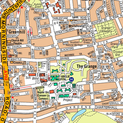 A-Z Edinburgh Premier Map Preview 2