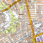 A-Z Newcastle upon Tyne Premier Map Preview 2