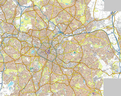 A-Z Birmingham Premier Map Preview 1