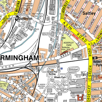 A-Z Birmingham Premier Map Preview 2