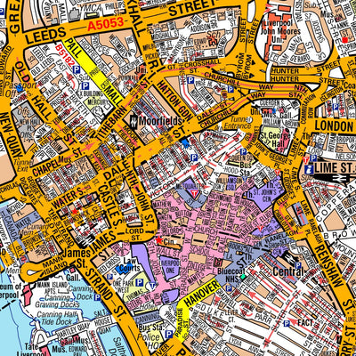 A-Z Liverpool Premier Map Preview 3