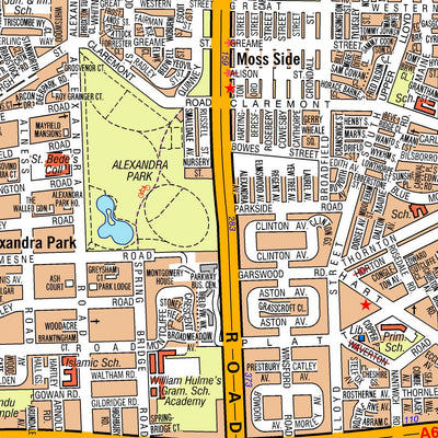 A-Z Manchester Premier Map Preview 2