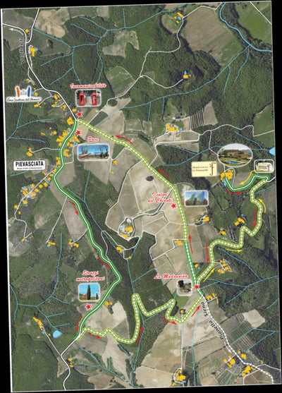 Jogging Map Hotel Le Fontanelle Preview 1