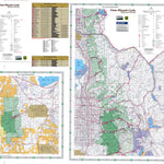 Uinta Wasatch Cache NF Salt Lake RD & Deseret Peak Forest Visitor Maps 2019 Preview 1