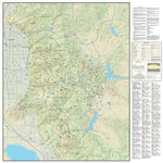 Salt Lake City/Wasatch Range, Utah Trail Map Preview 1