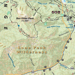 Salt Lake City/Wasatch Range, Utah Trail Map Preview 3