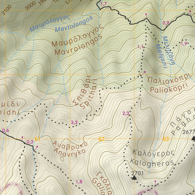 ROUTE maps [101] Mt. Olympus, Greece Preview 2