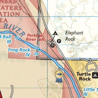 2303 Arkansas River Leadville to Salida (map 09) Preview 2
