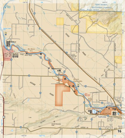 2303 Arkansas River Leadville to Salida (map 16) Preview 1