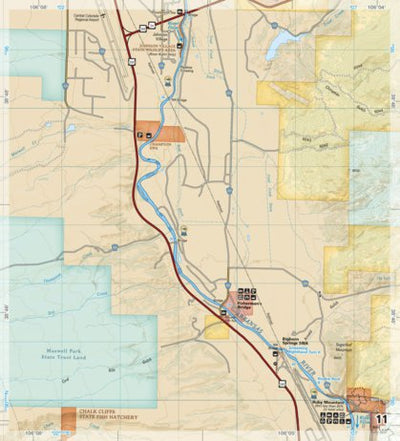 2303 Arkansas River Leadville to Salida (map 11) Preview 1