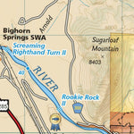 2303 Arkansas River Leadville to Salida (map 11) Preview 3