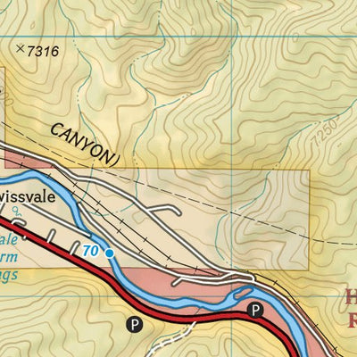 2304 Arkansas River Salida to Canon City (map 03) Preview 2