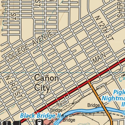2304 Arkansas River Salida to Canon City (map 15) Preview 3