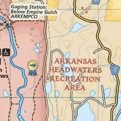 2303 Arkansas River Leadville to Salida (map 03) Preview 3