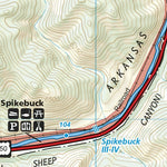 2304 Arkansas River Salida to Canon City (map 11) Preview 2