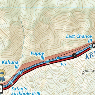 2304 Arkansas River Salida to Canon City (map 12) Preview 3