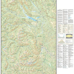 Lake Wenatchee/Leavenworth/East Alpine Lakes Wilderness, Washington Trail Map Preview 1