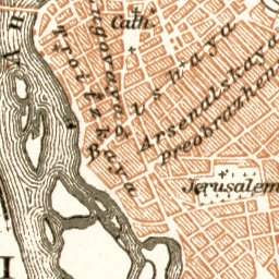 Irkutsk (Иркутскъ) environs map, 1914 Preview 2
