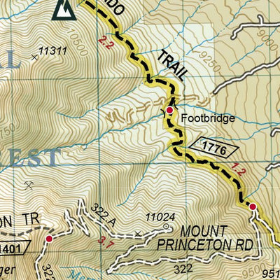 1203 Colorado Trail Collegiate Loop (map 03) Preview 2