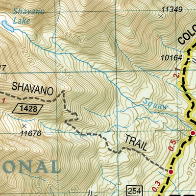 1203 Colorado Trail Collegiate Loop (map 04) Preview 2