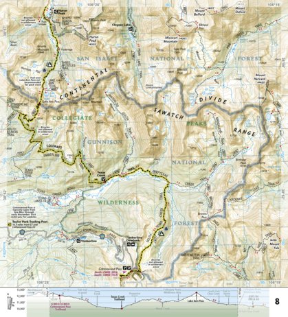 1203 Colorado Trail Collegiate Loop (map 08) Preview 1