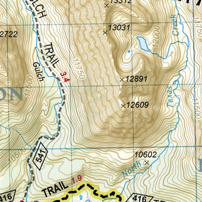 1203 Colorado Trail Collegiate Loop (map 08) Preview 2