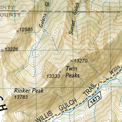 1203 Colorado Trail Collegiate Loop (map 09) Preview 3