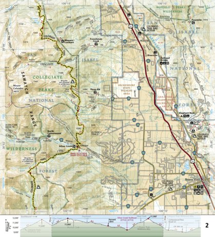 1203 Colorado Trail Collegiate Loop (map 02) Preview 1
