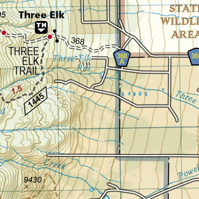 1203 Colorado Trail Collegiate Loop (map 02) Preview 2