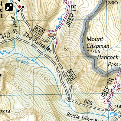 1203 Colorado Trail Collegiate Loop (map 06) Preview 2