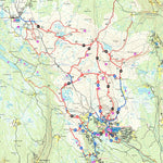 Stisykkelkart / Trailbikemap Skeikampen Preview 1