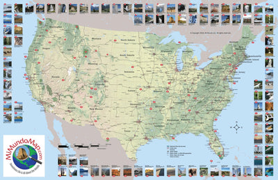 Mi mundo maps, USA Preview 1