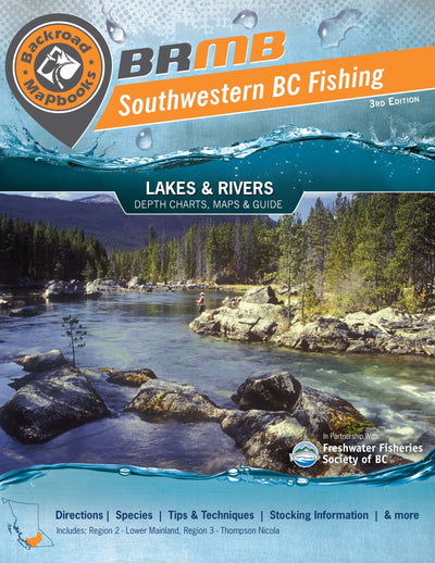 Adams Lake - Southwestern BC Fishing Mapbook Preview 1