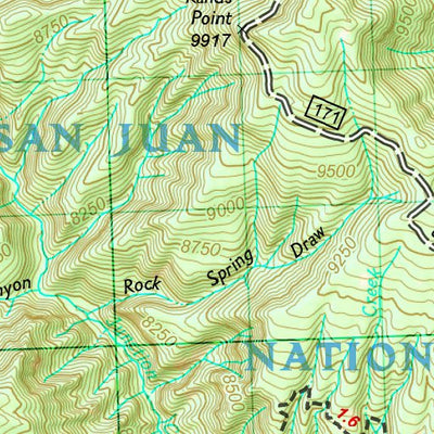 TI00001201 Colorado Trail South Map 01 2017 GeoTif Preview 3