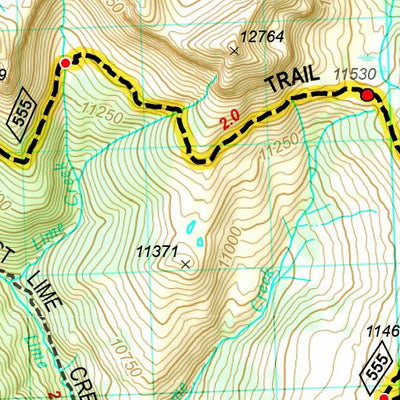 TI00001201 Colorado Trail South Map 05 2017 GeoTif Preview 2