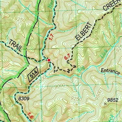 TI00001201 Colorado Trail South Map 03 2017 GeoTif Preview 3