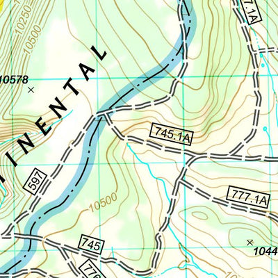 TI00001201 Colorado Trail South Map 11 2017 GeoTif Preview 2