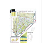 Wayne NF Forest Visitor Map - Marietta District Preview 1