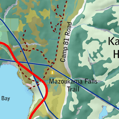 Kama Bay, Camp 81 Road Nipigon East Map one Preview 2