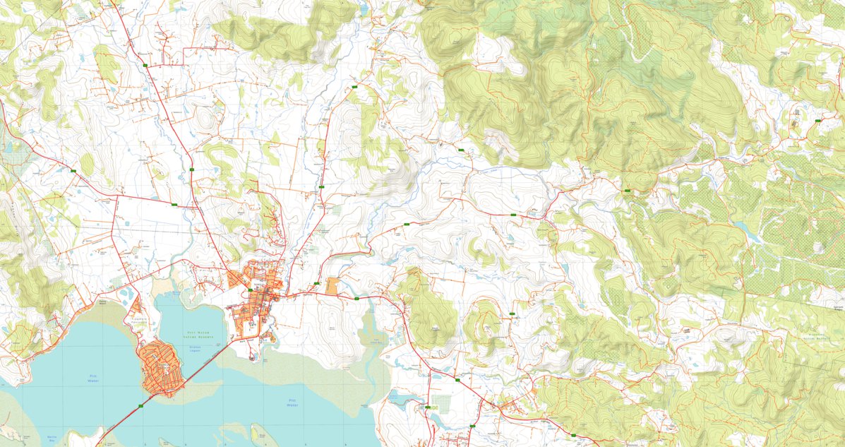 5426 SORELL Map by nswtopo | Avenza Maps