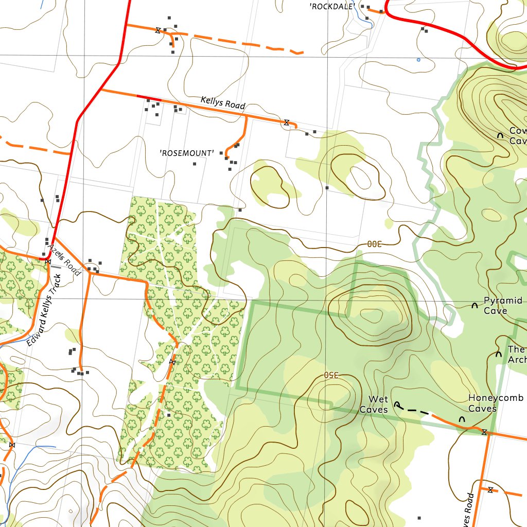 4439 MOLE CREEK Map by nswtopo | Avenza Maps