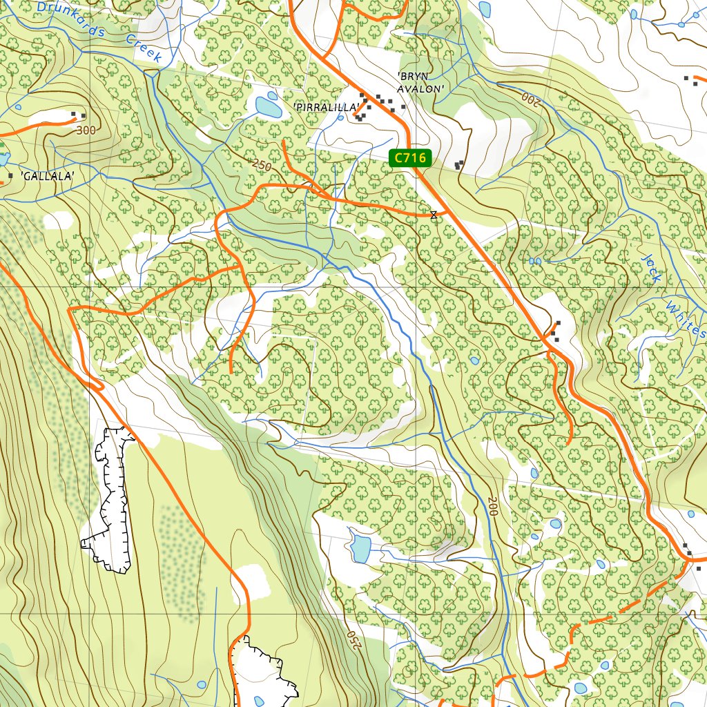 4842 EXETER Map by nswtopo | Avenza Maps
