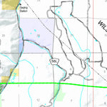 Uncompahgre National Forest Visitor Map - Mountain Division (West Half) Preview 2