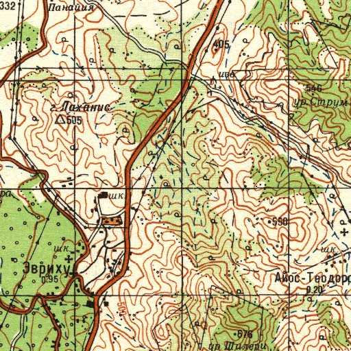 Cyprus 50K 09360304 Map by Land Info Worldwide Mapping LLC | Avenza Maps